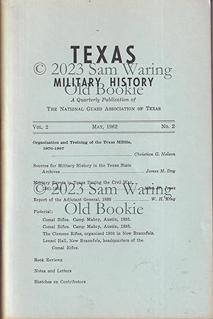 Texas Military History vol. 2 INCOMPLETE
