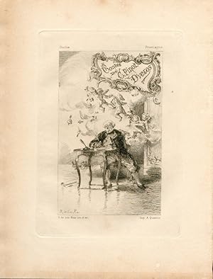 Eaux-Fortes pour illustrer les Contes de Pinot Duclos. Compositions et Gravures de R. de Los-Rios...