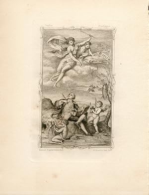 Eaux-Fortes pour illustrer les Contes de Caylus. Compositions de H. Dubouchet, Gravures de Hanrio...