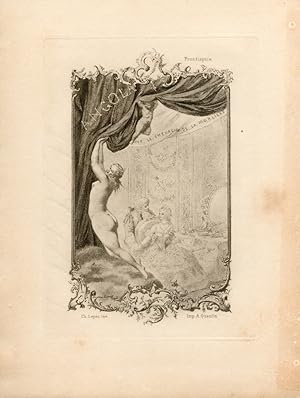 Eaux-Fortes pour illustrer les Contes de La Morlière. Compositions de Charles Lepec reproduites e...