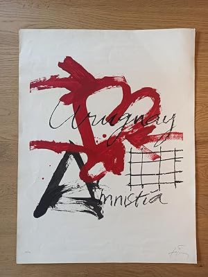 Uruguay Anmistía 1979 - Litografía -Ejemplar 39 de 100 - Firmado por el artista