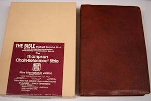 The Thompson Chain-Reference Bible, New International Version, Red Letter Edition (#809RL)