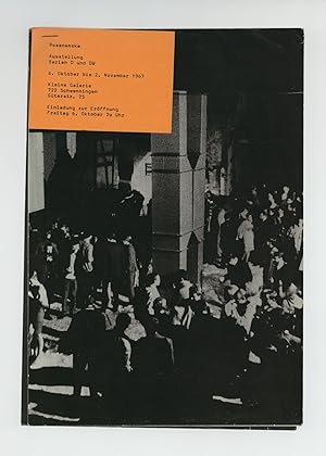 Posenenske: Ausstellung Serien D und DW (6 October-2 November 1967)