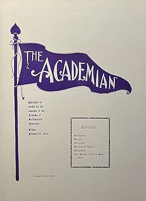 The Academian: Published Bi-Weekly by Students of the Academy of Northwestern University; Friday ...