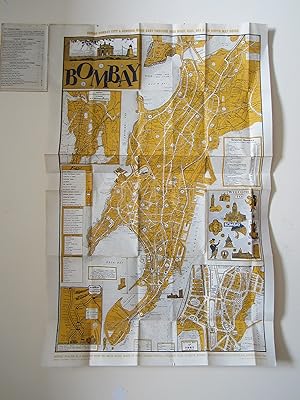 Road Map of Bombay. Bombay. Seeing Bombay City & Suburbs made easy through the road, rail, sea & ...