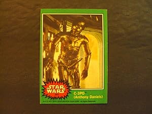 Vintage Star Wars Card Green 1977 #207 Error Card