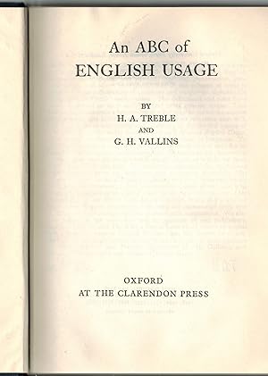 An ABC of English Usage