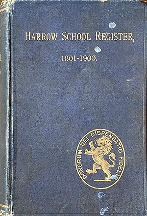 The Harrow School register 1801-1900