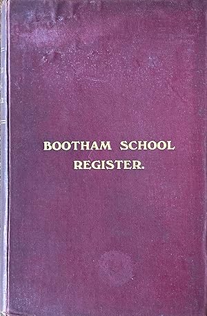 Bootham school register [1822-1914]