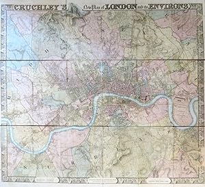 Cruchley's New Plan of London and its Environs