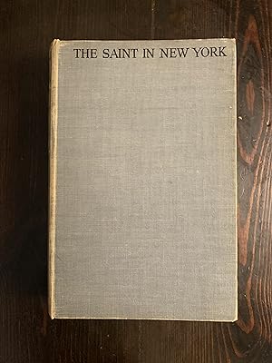 The Saint in New York (Signed First Edition)