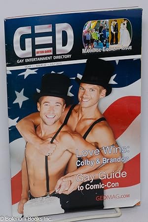 GED: Gay Entertainment Directory vol. 1, #2, July 2013: Love Wins: Colby & Brandon