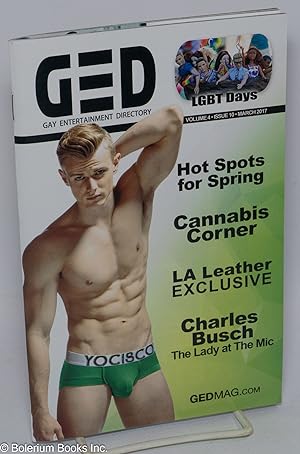 GED: Gay Entertainment Directory vol. 4, #10, Mar., 2017: Hot Springs for Spring