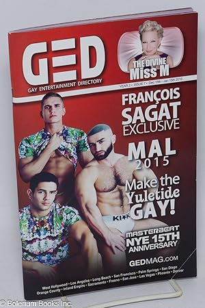 GED: Gay Entertainment Directory vol. 2, #7, Dec. 15-Jan. 15, 2015: Francois Sagat Exclusive