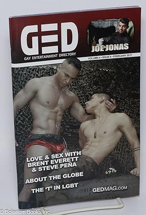 GED: Gay Entertainment Directory vol. 4, #9, Feb., 2017: Joe Jonas
