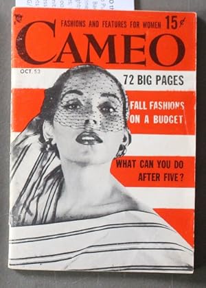 CAMEO the Purse Size Fashion Magazine Volume-1 #1 October 1953 Fashion and Feature's for Women