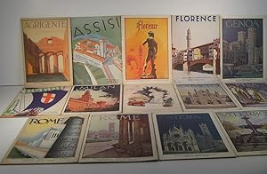 Collection of 14 Italian Touristic Pamphlets