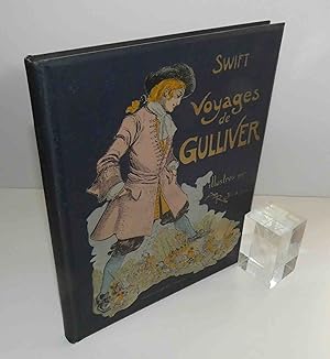 Voyages de Gulliver. Illustrations de A. Robida. Édition pour la jeunesse précédée d'une introduc...