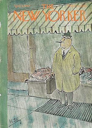 The New Yorker April 8, 1967 William Steig FRONT COVER ONLY