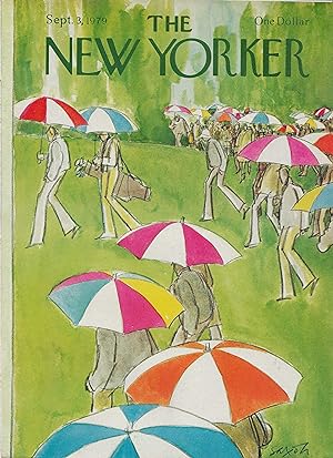 The New Yorker September 3, 1979 Charles Saxon FRONT COVER ONLY