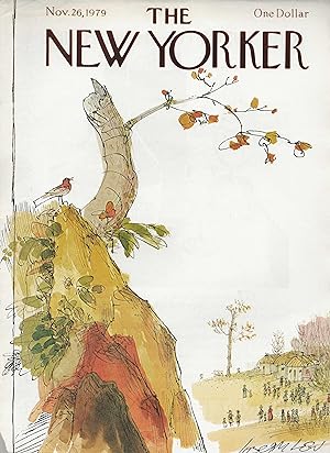 The New Yorker November 26, 1979 Joseph Low FRONT COVER ONLY