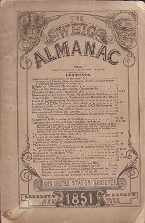 The Whig Almanac and United States Register 1851
