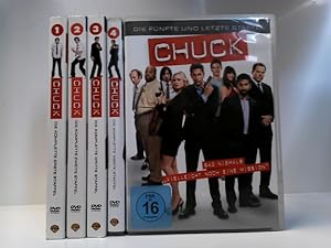 Chuck: Die komplette Serie. 23 DVDs