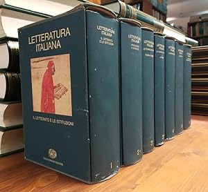 Letteratura Italiana - Voll. 1, 2, 3, 4, 5, 6