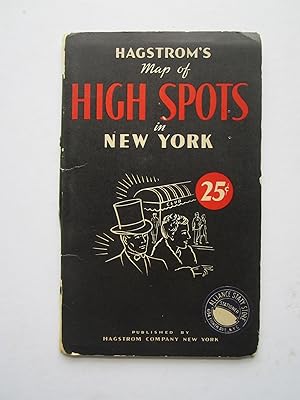 Hagstroms Map of High Spots in New York