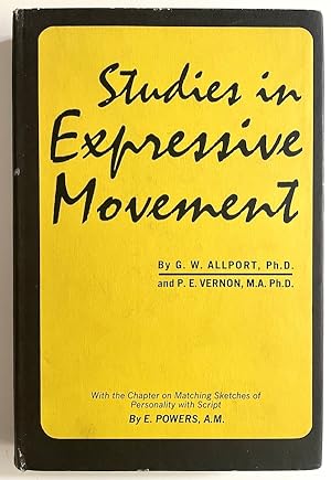 Studies in Expressive Movement