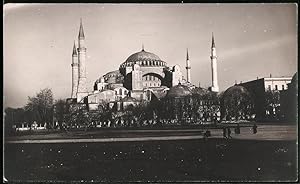 Fotografie unbekannter Fotograf, Ansicht Konstantinopel, Moschee Hagia Sophia