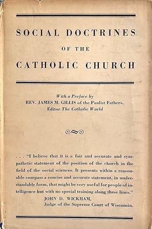 Social Doctrines of the Catholic Church