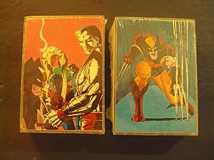 2 3.5" X 5" Shadow Boxes Of The X-Men, Wolverine