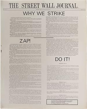 The Street Wall Journal - Vol.1, No.1 (May 13, 1970)