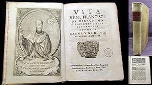 Vita Ven. Francisci de Hieronymi e Societate Jesu sacerdotis