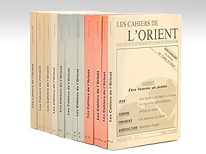 Les Cahiers de l'Orient (N° 1, 2, 3, 4 6, 7, 8-9, 10, 11, 12, 13 : Du premier trimestre 1986 au p...