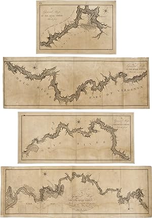 A GENERAL MAP OF THE RIVER OHIO, FROM ITS SOURCE TO ITS MOUTH: CONTAINING THE NAMES OF THE TOWNS ...