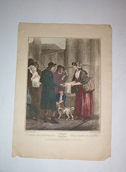 A New Love Song Only a Ha'Penny a Piece. 19th Century lithograph.