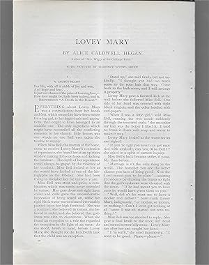 Lovey Mary, Complete in Four Parts, First Appearance, from Century Magazine