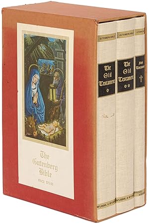 [Facsimile]: The Gutenberg Bible [in Three Volumes]
