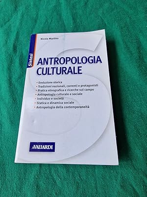 ANTROPOLOGIA CULTURALE,