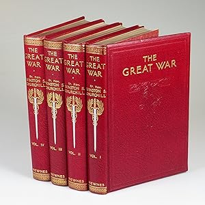 The Great War (Home Library binding, 4 volumes complete)