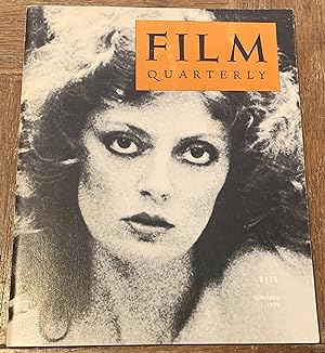 Film Quarterly Summer 1978 : Volume XXXI, No. 4