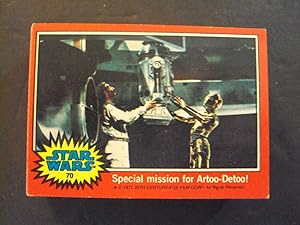 43 Red Series Star Wars Cards 1977 See Description For Details