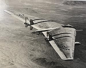 Large Black and White Photo of USAF RB-4 The Northrop Flying Wing