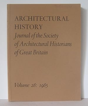 Journal of the Society of Architectural Historians of Great Britain. Volume, 28.