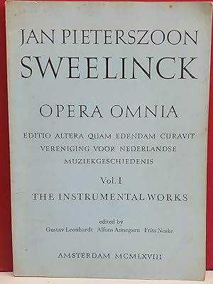 Opera Omnia, Vol. I (The Instrumental Works)