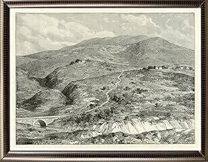 1894 Antique Print of The Battle of Boyacá Battlefield