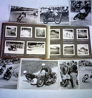 Original Fotoalbum mit 277 Original-Fotografien und 5 großen Presseaufnahmen aus 1949 - 1950