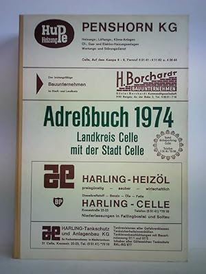 Adreßbuch 1974 - Landkreis Celle mit der Stadt Celle